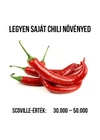 Kép 2/3 - Cayenne red chili paprika növény nevelő szett