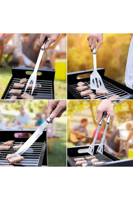 9 részes grill eszköz készlet táskában