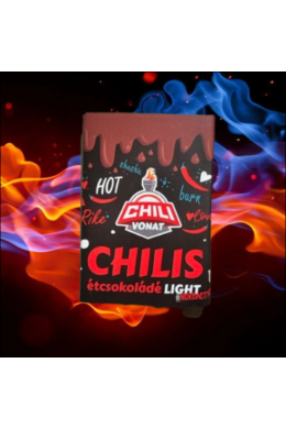 Chili Vonat Chilis étcsokoládé light 35g
