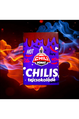 Chili Vonat Chilis tejcsokoládé 35g