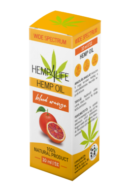 Hemp4Life Wide Spectrum 10ml 5% Blood orange