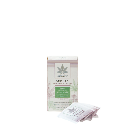 CANNALINE CBD Tea Immunity 20 filter/doboz